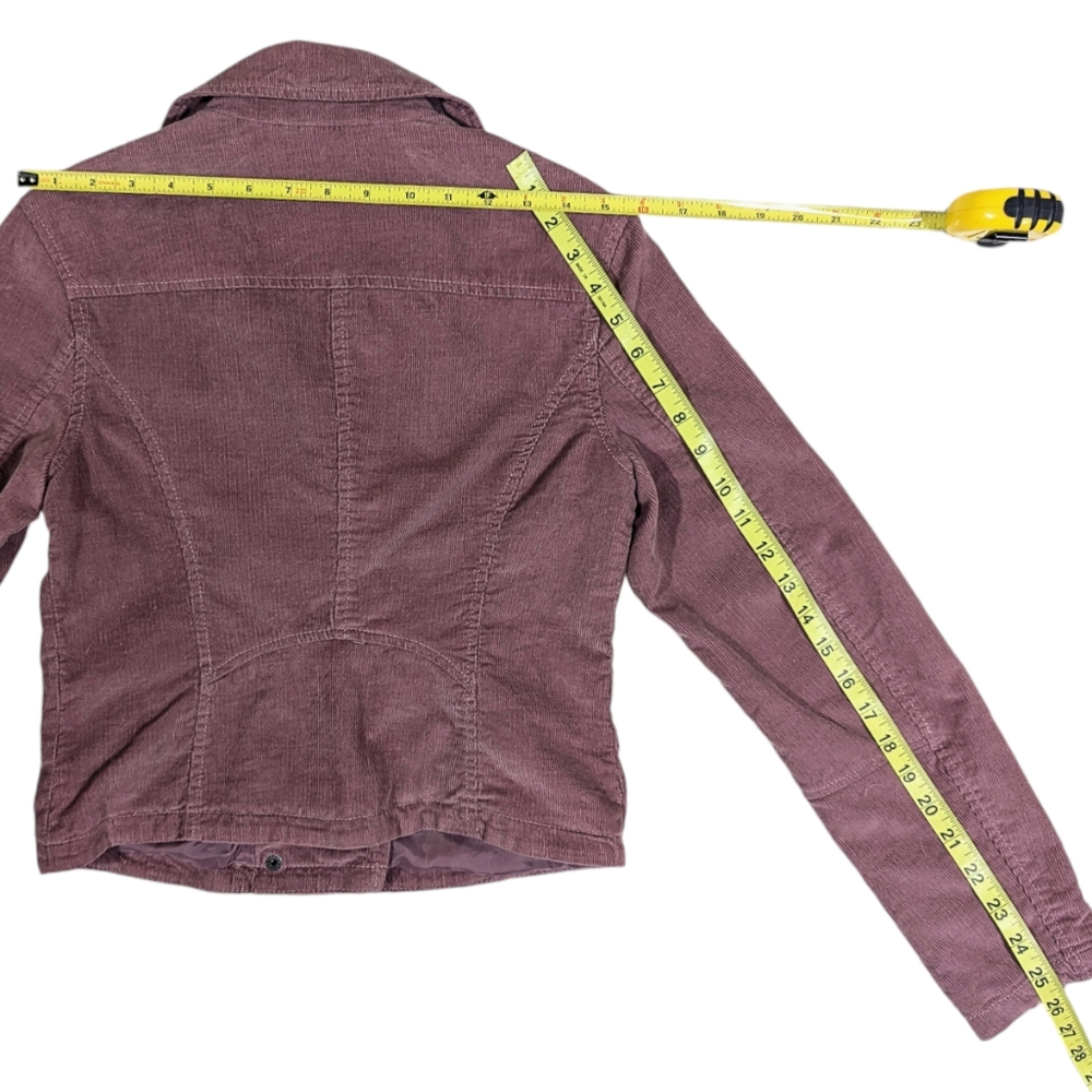 🩷 Pink Corduroy Moto Jacket - Picture 8 of 14